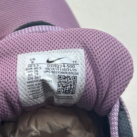 Nike Downshifter 12 Womens Purple White Gray Running Shoes Sneakers DD9294-500 - Picture 12 of 12